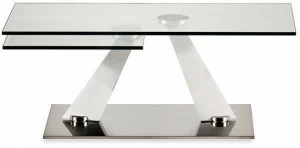NAOS Прямоугольный журнальный столик из хрусталя