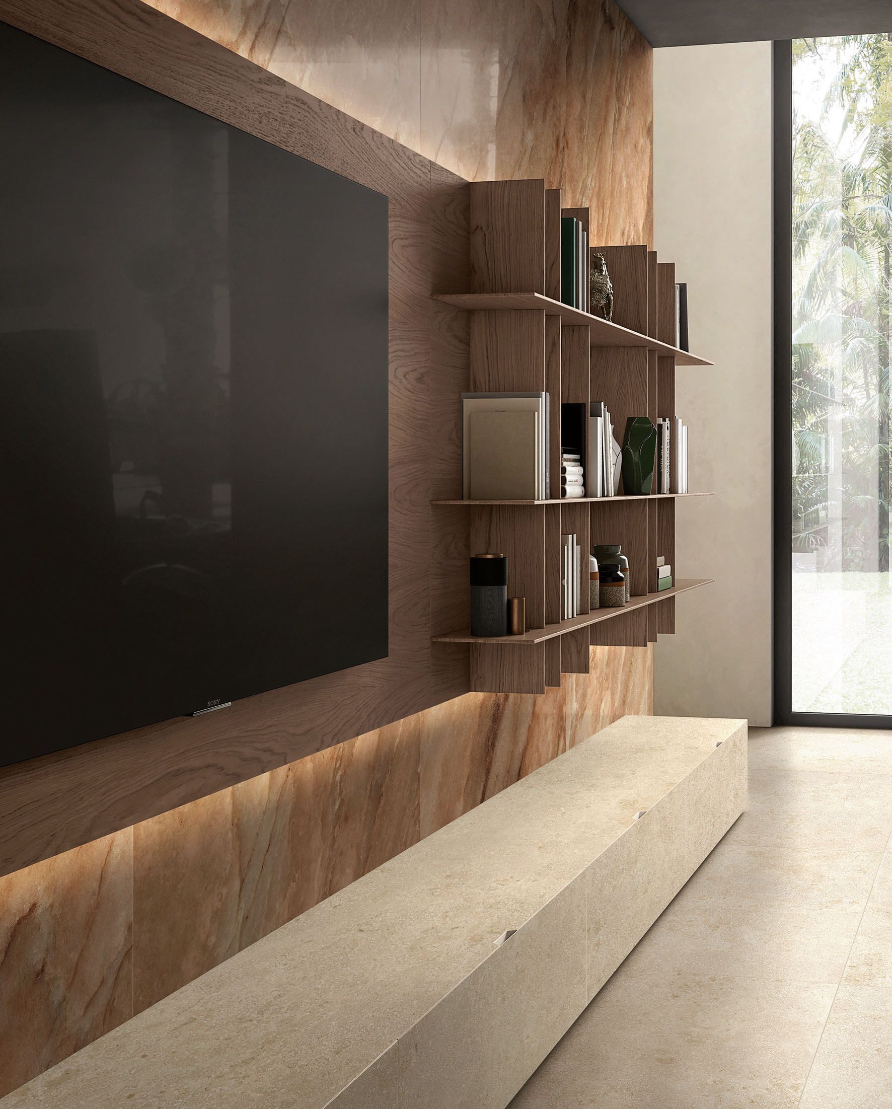 Пол / облицовка керамогранита с эффектом камня Florim Ceramiche AUTHENTIC LUXE ARCH-00094343 - Вид №15