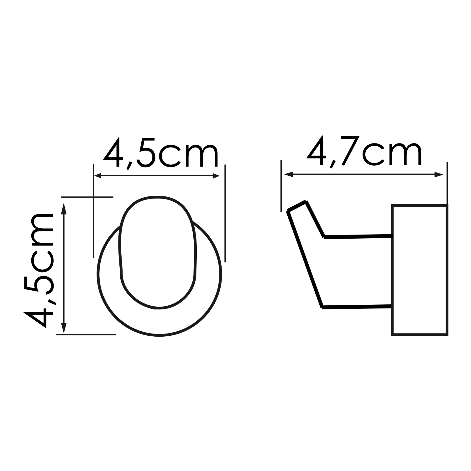 K-9423 Donau Крючок WasserKRAFT Donau K-9400  - Вид №2