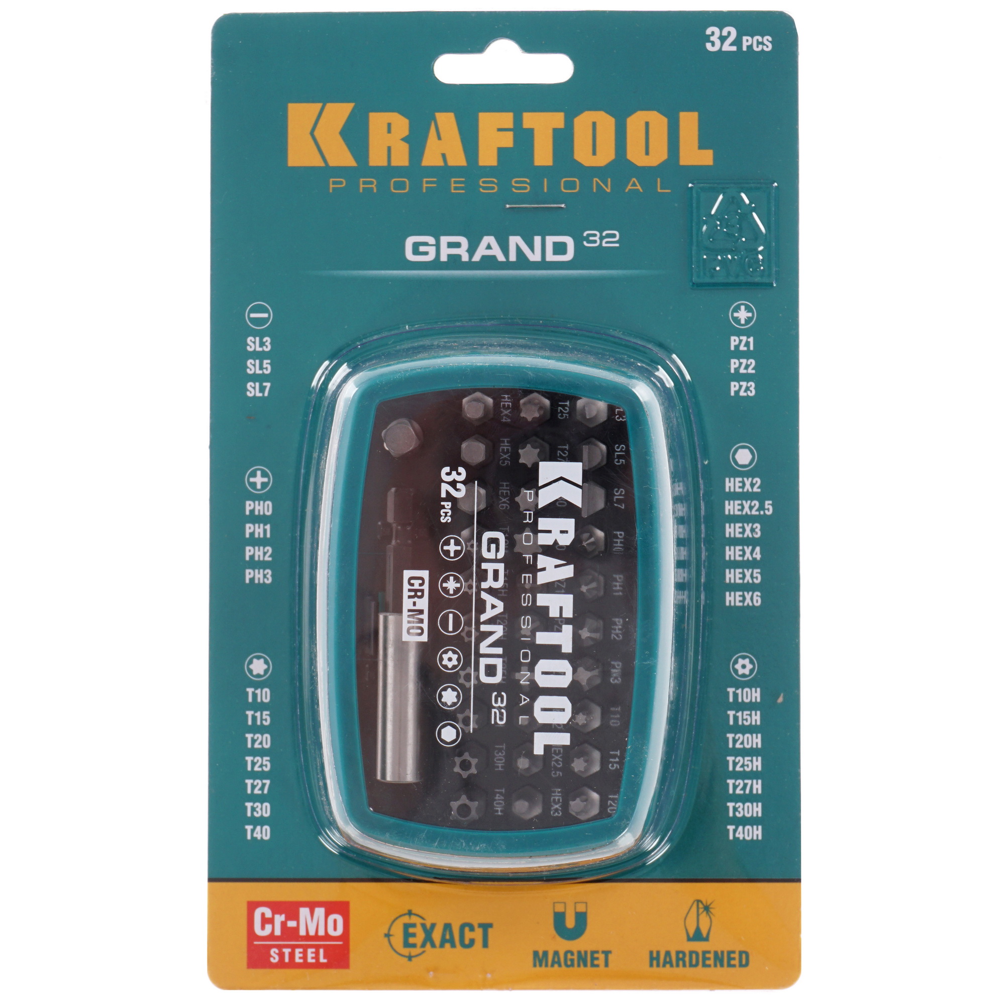 Набор бит GRAND-32 9975846 Kraftool STDN-0067767