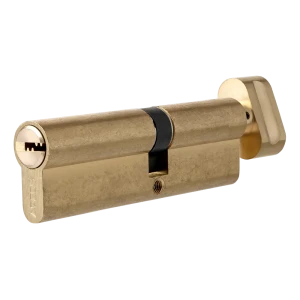 Цилиндр Apecs SM-75(35C/40)-C-G, 35x40 мм, ключ/вертушка, цвет золото