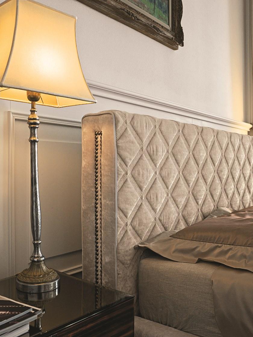 Longhi Двуспальная кровать из ткани с мягким изголовьем Loveluxe 2014 – royal collection W 820 - Вид №2