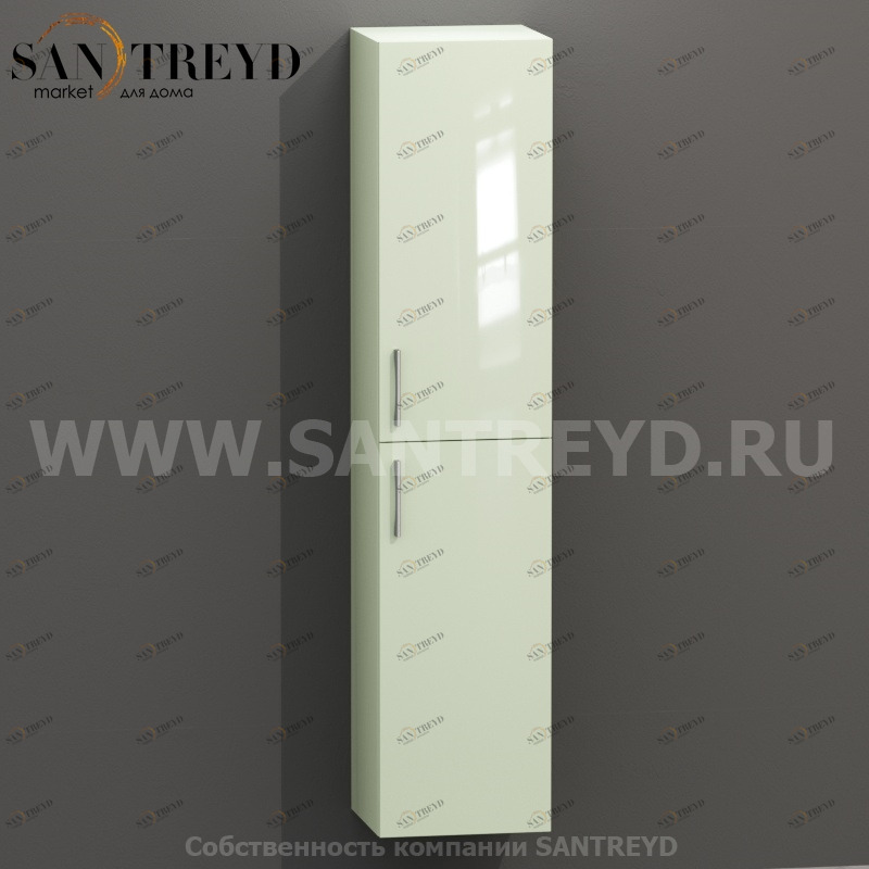 MDC004 Высокий шкаф с двумя створками 160 см зеленый Globo 4ALL Италия Ceramica Globo