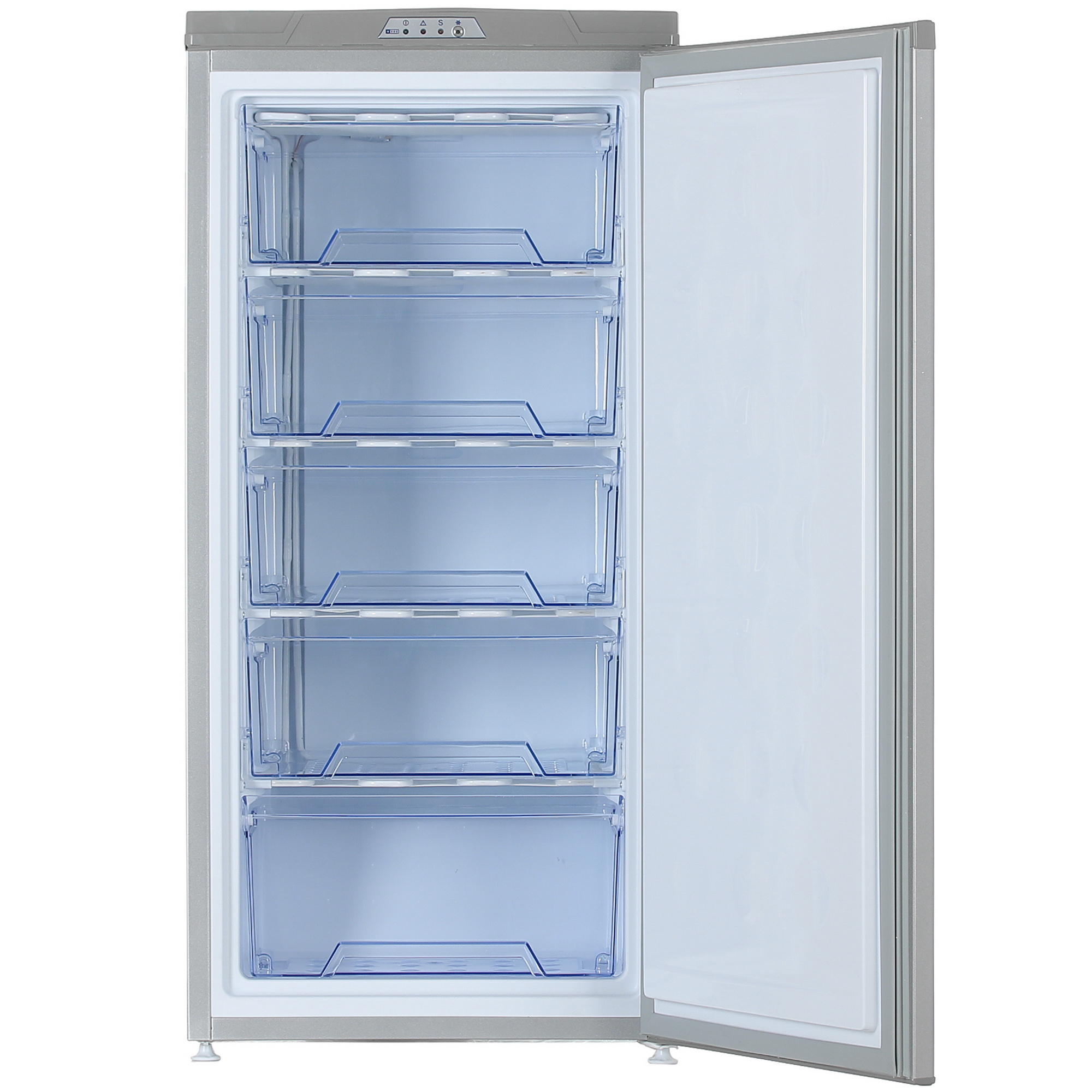 1116749 Морозильный шкаф  DON R 105-001MI серебристый STDN-0003423 - Вид №1