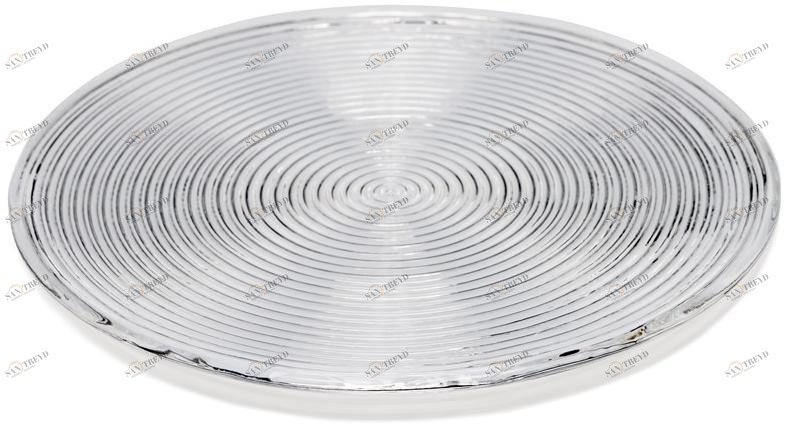 IVV Стеклянная сервировочная тарелка Vertigo 8422.1