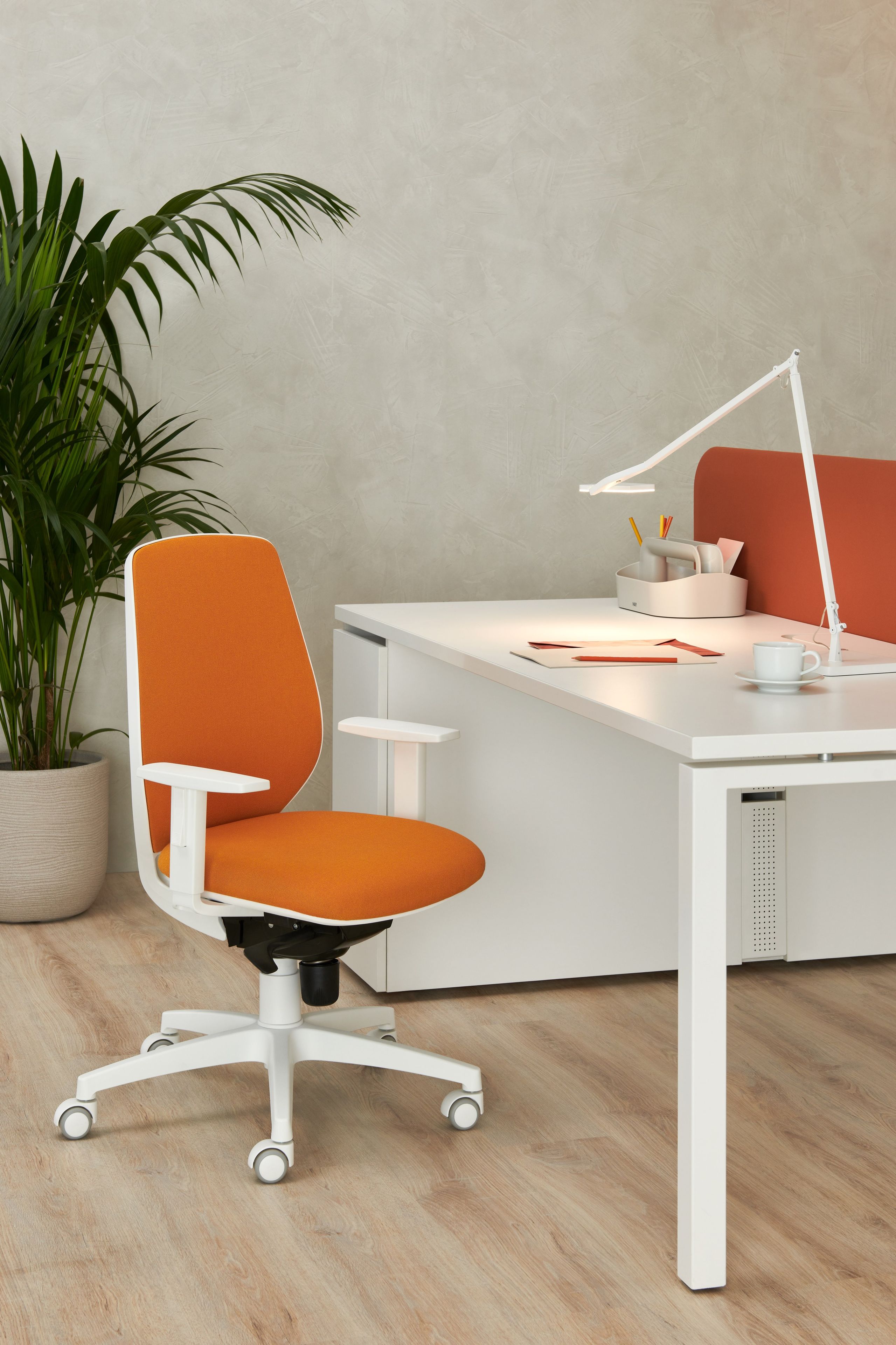 5 спиц подлокотник ткань операционный офисный стул ESTEL GROUP HYLA ARCH-00127177 - Вид №4