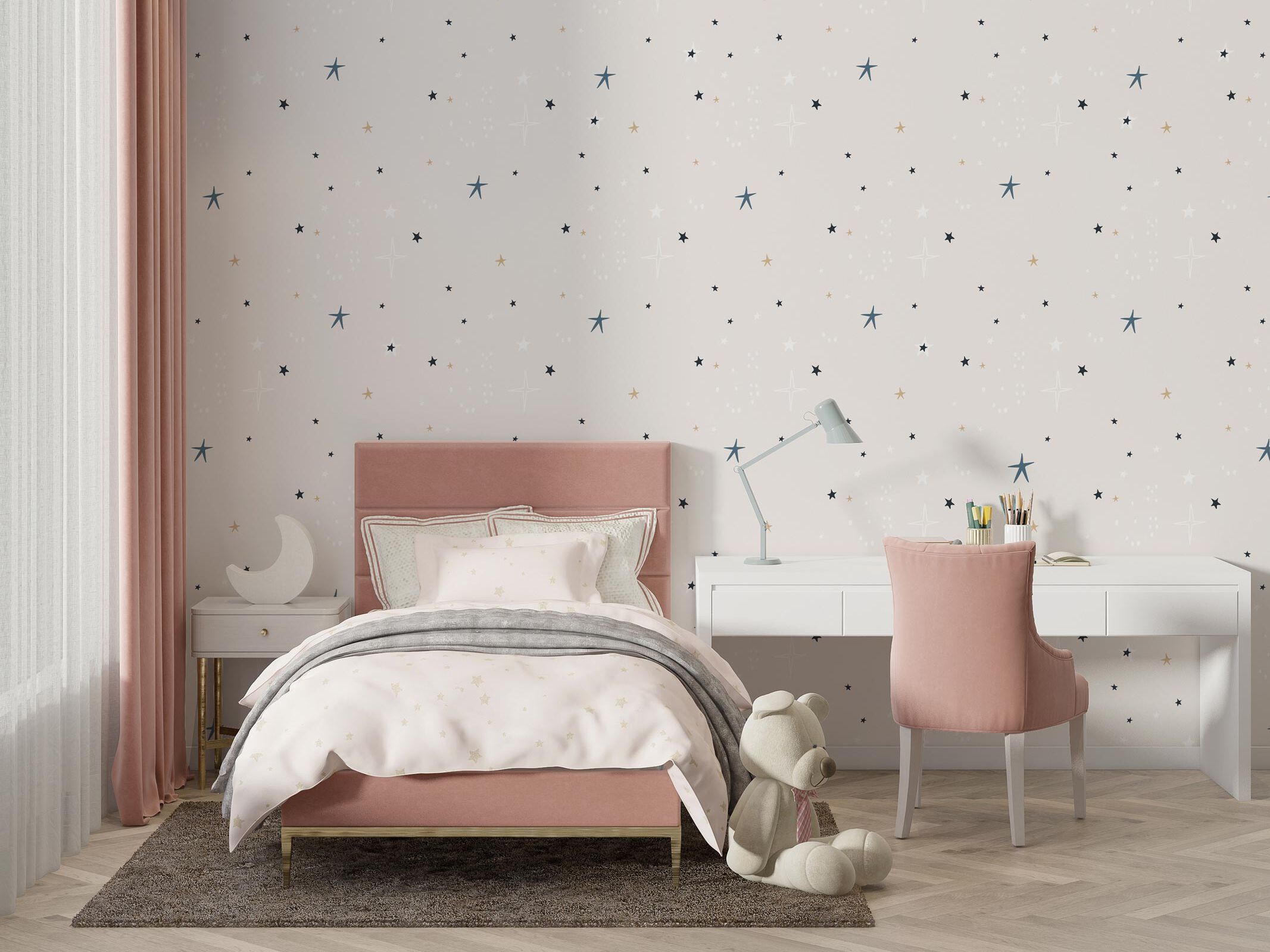 Обои с рисунком для детей Rimura 2025 ARCH-00001428