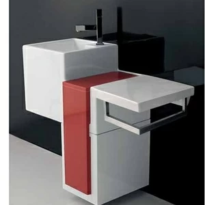 40184 Подвесная раковина настенная овальная Althea Ceramica  белая