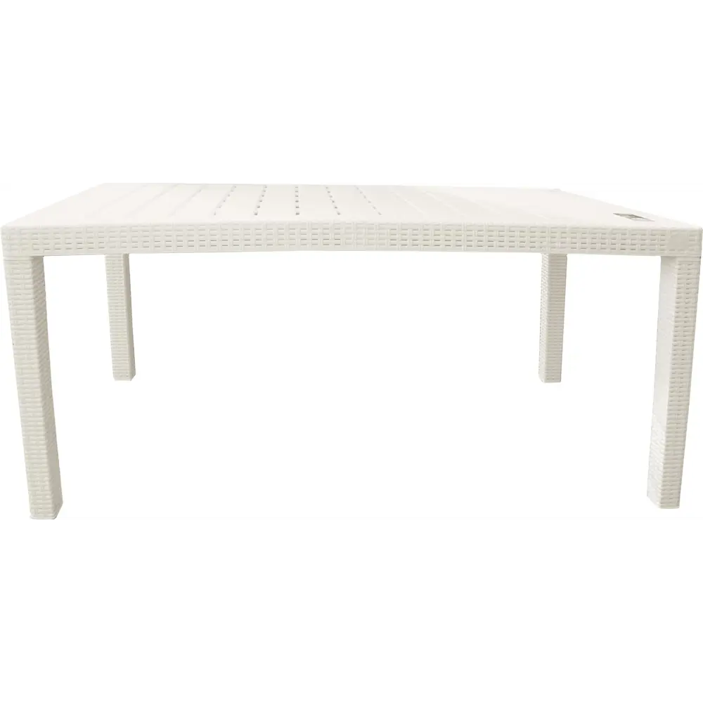 Стол Ingreen Rattan 153.2х78.9х70 см пластик бежевый STLM-2029910 - Вид №1