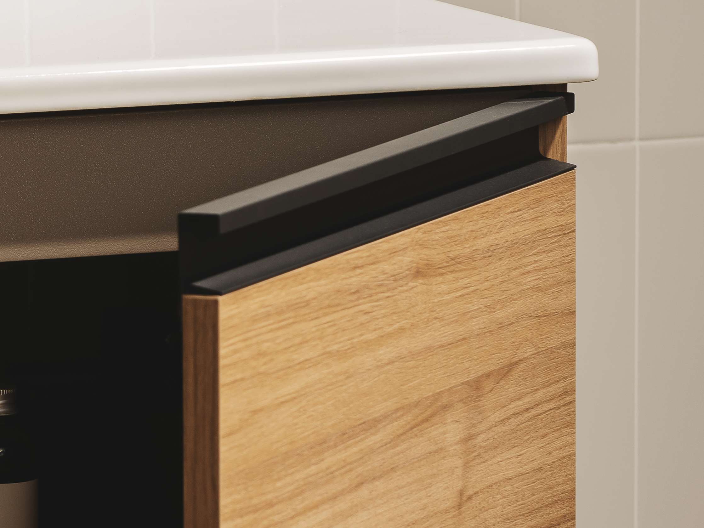 Деревянный подвесной шкаф для умывальника с выдвижными ящиками Roca The Gap ARCH-00133404 - Вид №3