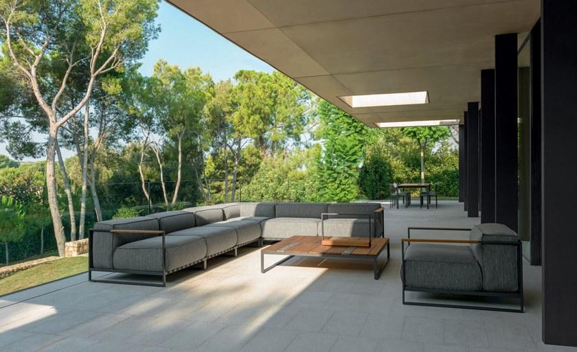 Talenti Модульный угловой садовый диван из ткани Casilda sun-id-1468869 - Вид №1