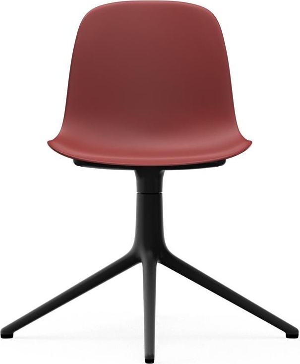 606015 Стул Swivel 4L Black Alu Red Normann Copenhagen Form - Вид №1