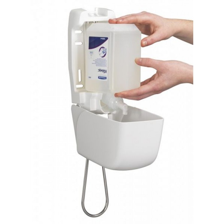 6955 Kimberly Clark Диспенсер для жидкого/пенного мыла локтевой белый Kimberly Clark Professional Aquarius 6955 белый  - Вид №2