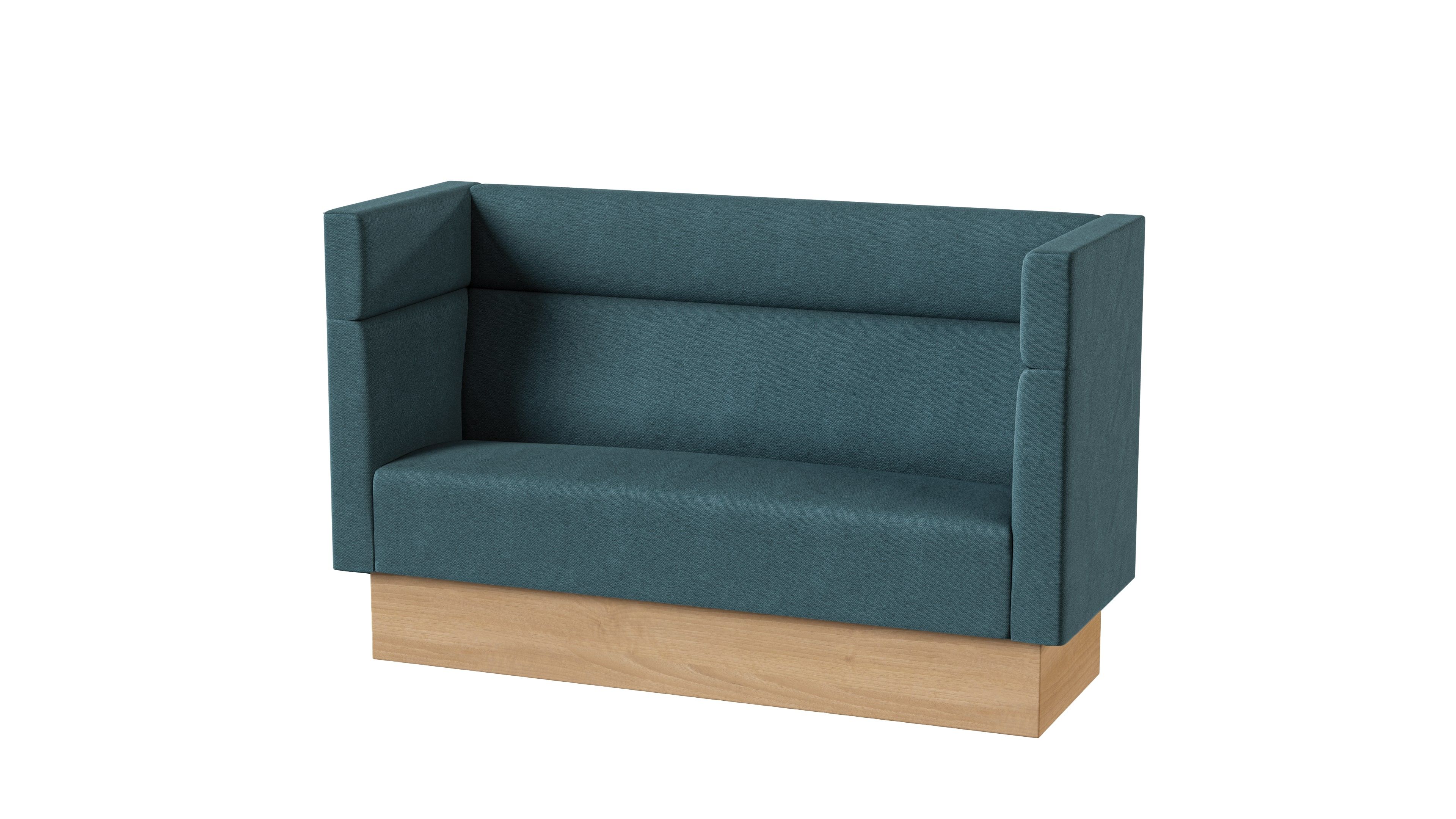 2-местный тканевый диван с огнестойкой обивкой Intuit by Softrend Meeter ARCH-00145354 - Вид №1