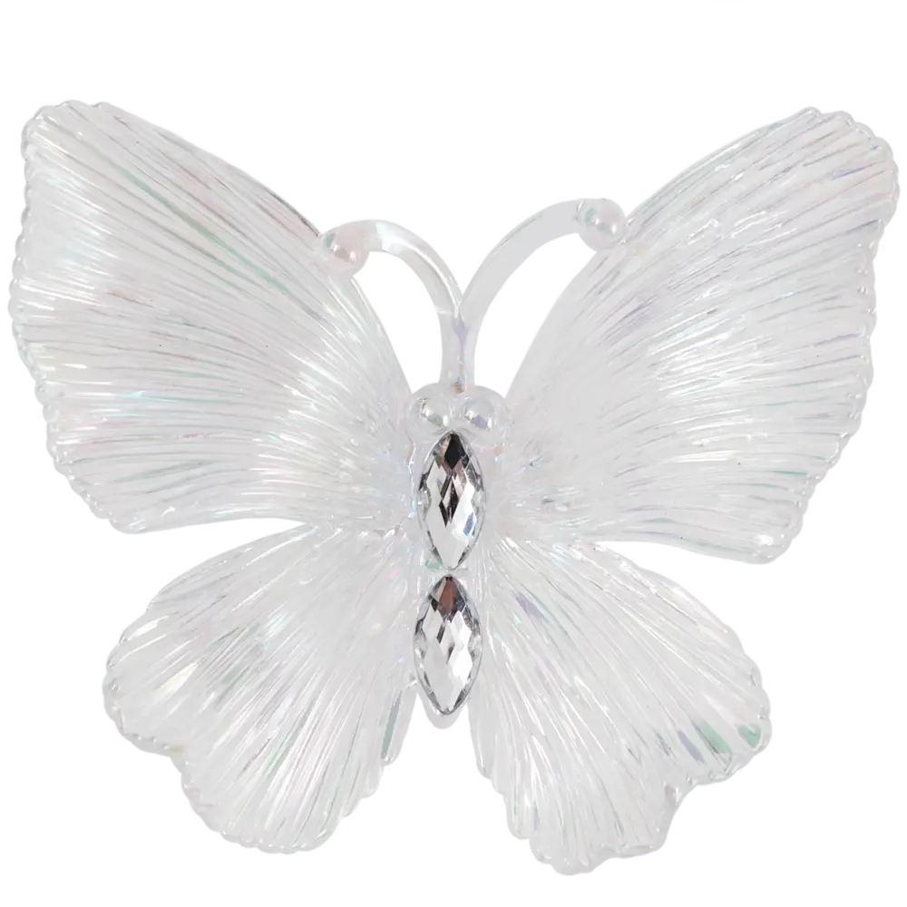 85129533 Украшение елочное Бабочка/Птичка акрил 10 см STLM-1324471 Santreyd  - Вид №3