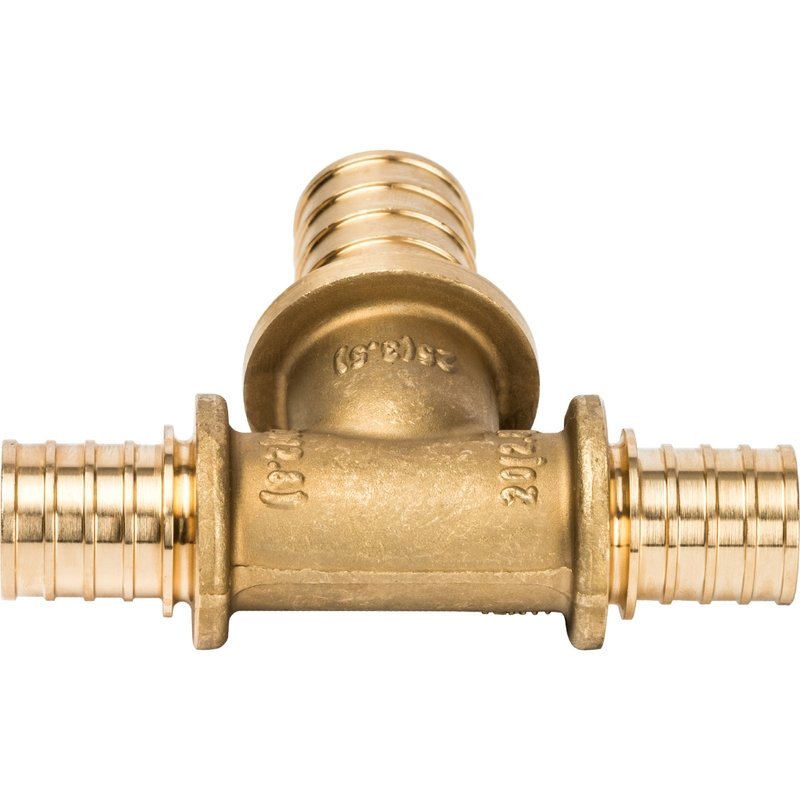 Тройник переходной 20x25x20 аксиальный для труб из сшитого полиэтилена STOUT SFA0014202520 - Вид №4