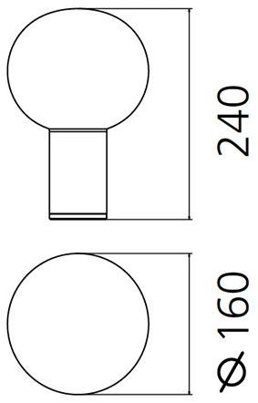 Artemide Настольная лампа из дутого стекла sun-id-1515088 - Вид №2