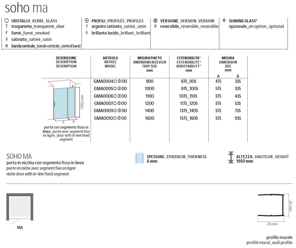 Glass1989 Душевая ниша Showering sun-id-1430848 - Вид №1