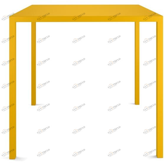 COLOS Штабелируемый квадратный стол из стали с порошковым покрытием Qu sun-id-1411119