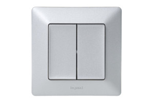 16377065 Радиовыключатель LE-L2 Алюминиевый, без рамки HP-LE-L2-alum HITE PRO