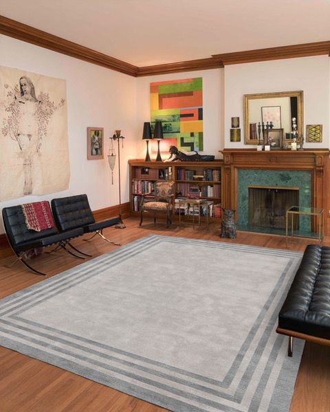 Ковер Dazzle Bej 150x220 серо-бежевый RUGBERRY ДИЗАЙНЕРСКИЕ, DAZZLE 326204 Серый;бежевый  - Вид №1