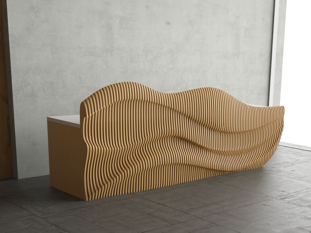 Стойка регистрации из фанеры MYWOODREAM MODULA ARCH-00013755