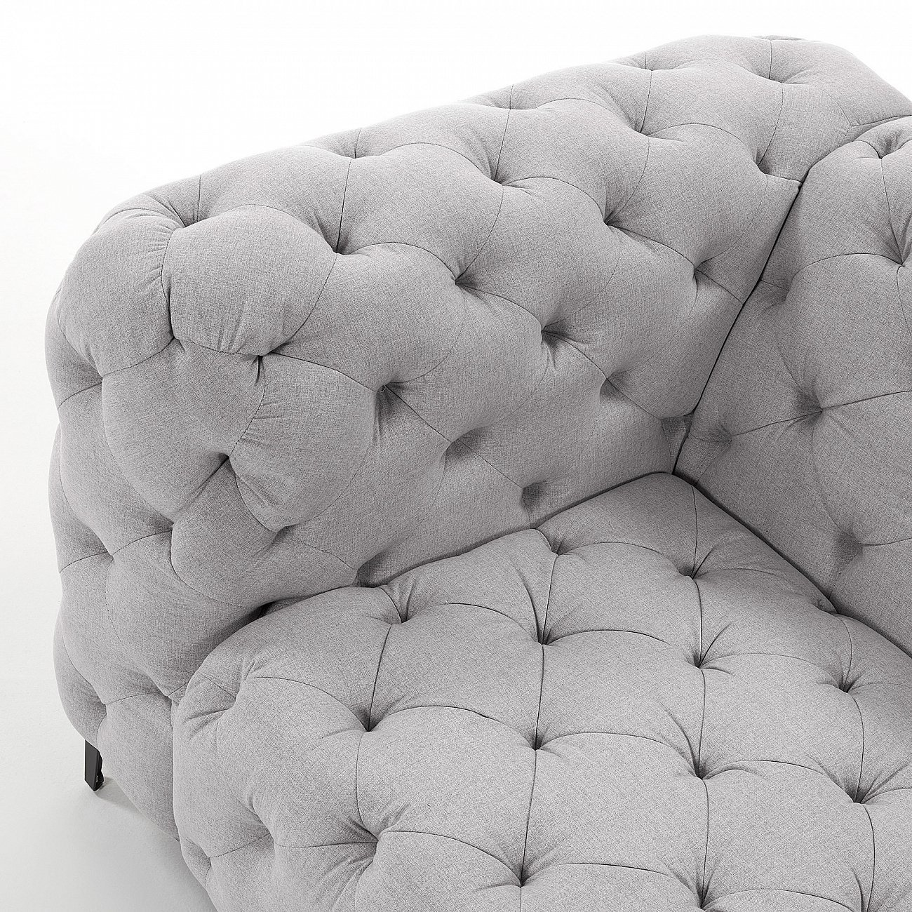 Диван Maisha трехместный светло-серый от La Forma LA FORMA ДИЗАЙНЕРСКИЕ 288918 Серый  - Вид №3