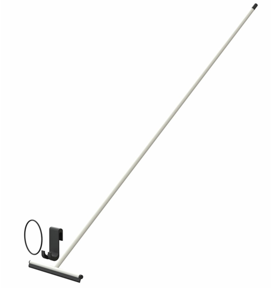 FROST Стеклоочиститель для душа, длинный » белый Нержавеющая сталь Белый N1946-1-W 