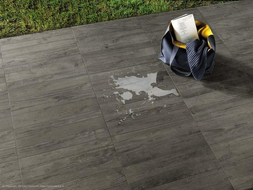 Atlas Concorde Наружный пол из керамогранита с имитацией дерева Axi sun-id-1444046