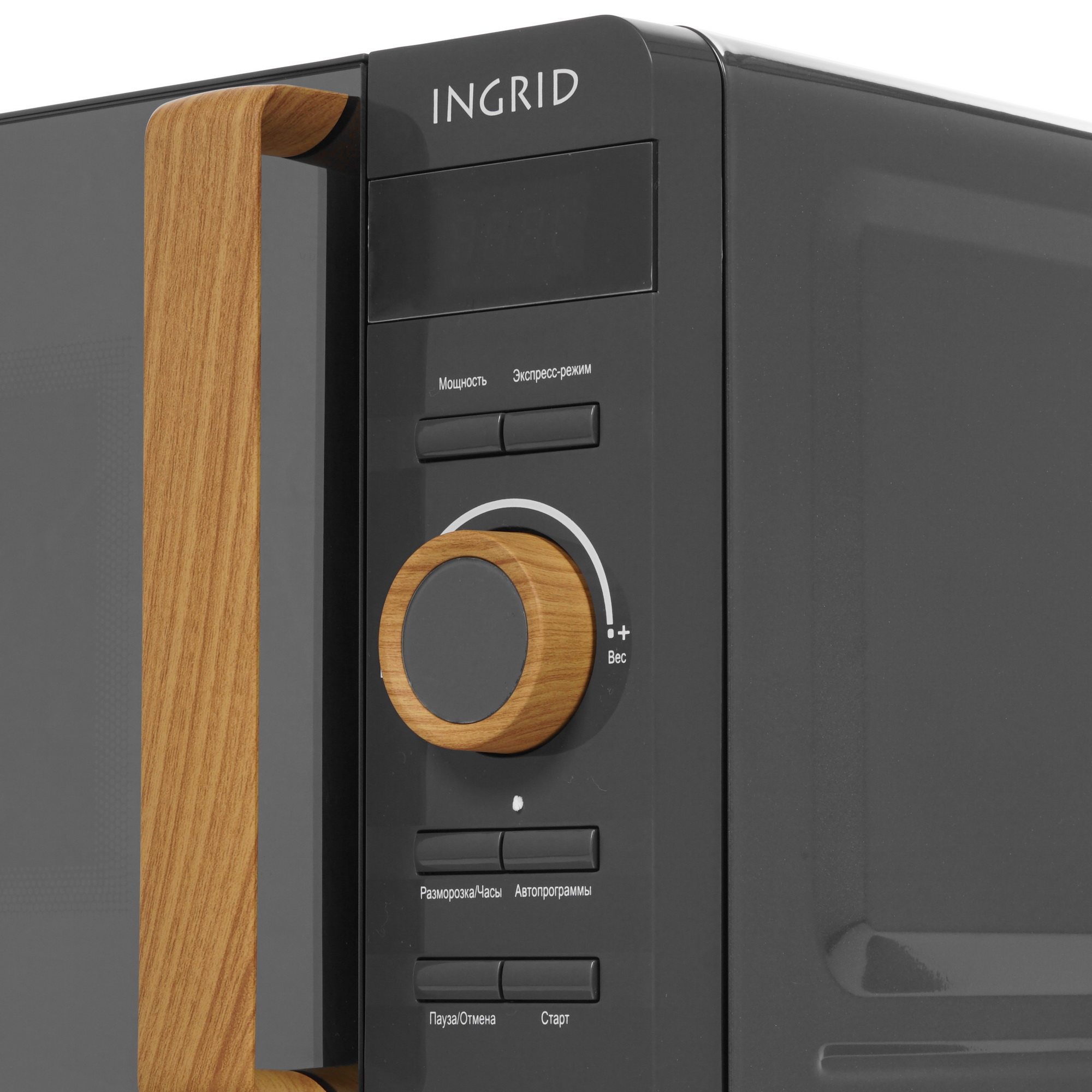 8161049 Микроволновая печь Tesler ME-2044 зеркальный, серый STDN-0129592 - Вид №3