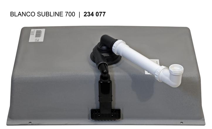 523442 Кухонная мойка Blanco Subline 700-U антрацит  Blanco Subline Антрацит - Вид №8
