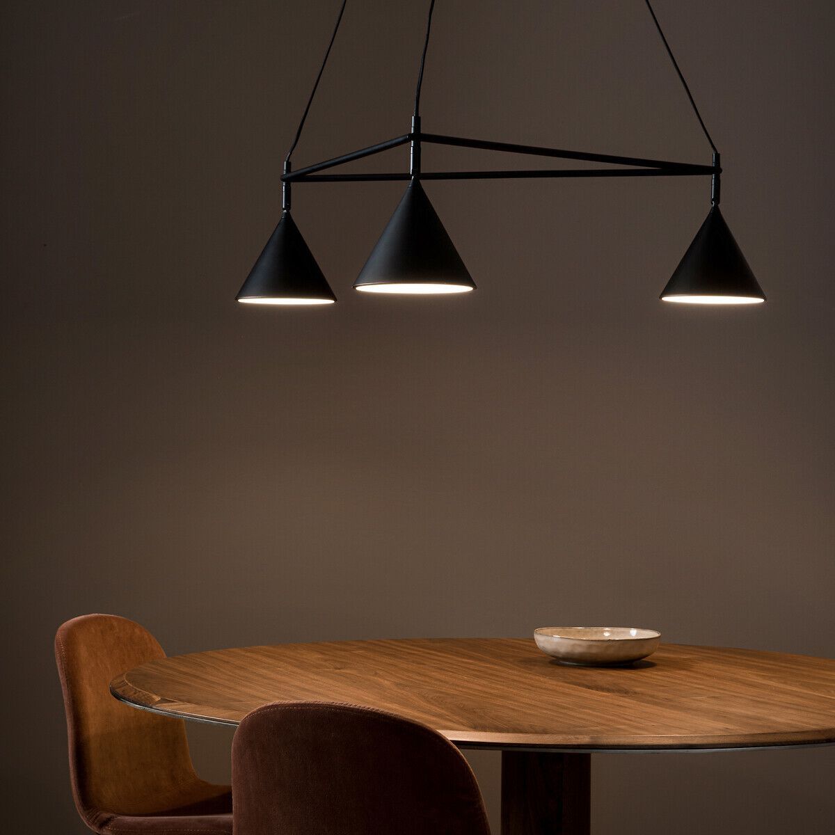 Металлический светодиодный подвесной светильник AMPM Moke ARCH-00073092 - Вид №3