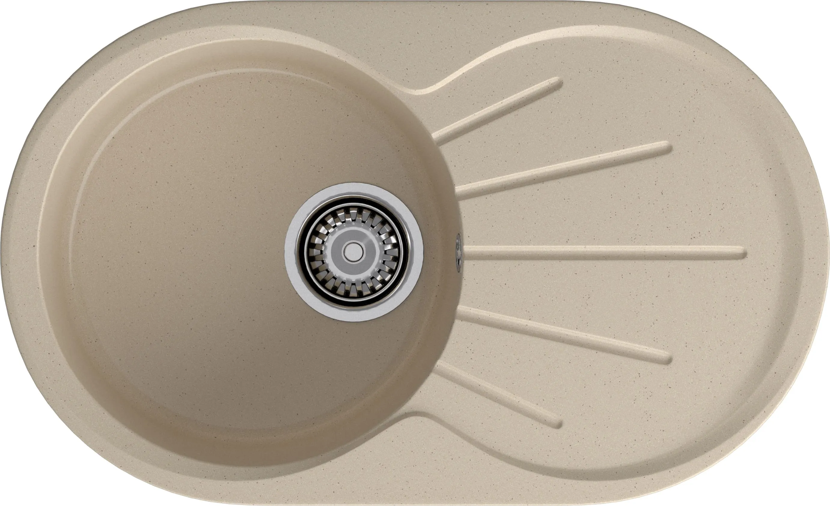 Кухонная мойка Искусственный камень RONDO S546 GranFest R-750L-S546