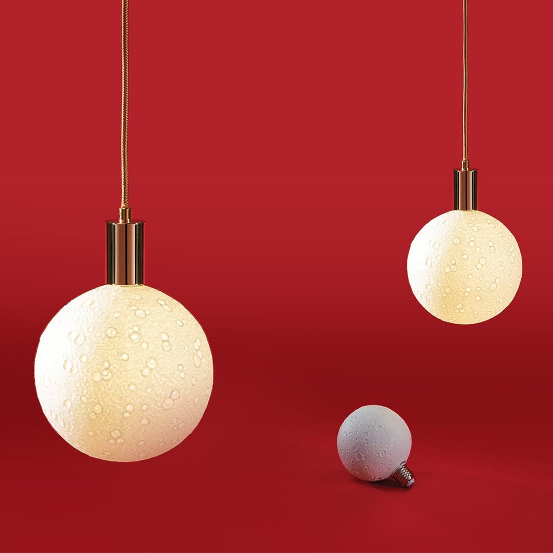 Seletti 07183 BULB LAMP LED "MOON LIGHT" 8W3000K лампочка 116254 - Вид №2