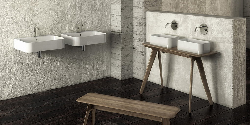 SL02535101 Подвесная раковина настенная овальная Disegno Ceramica  белая  - Вид №1