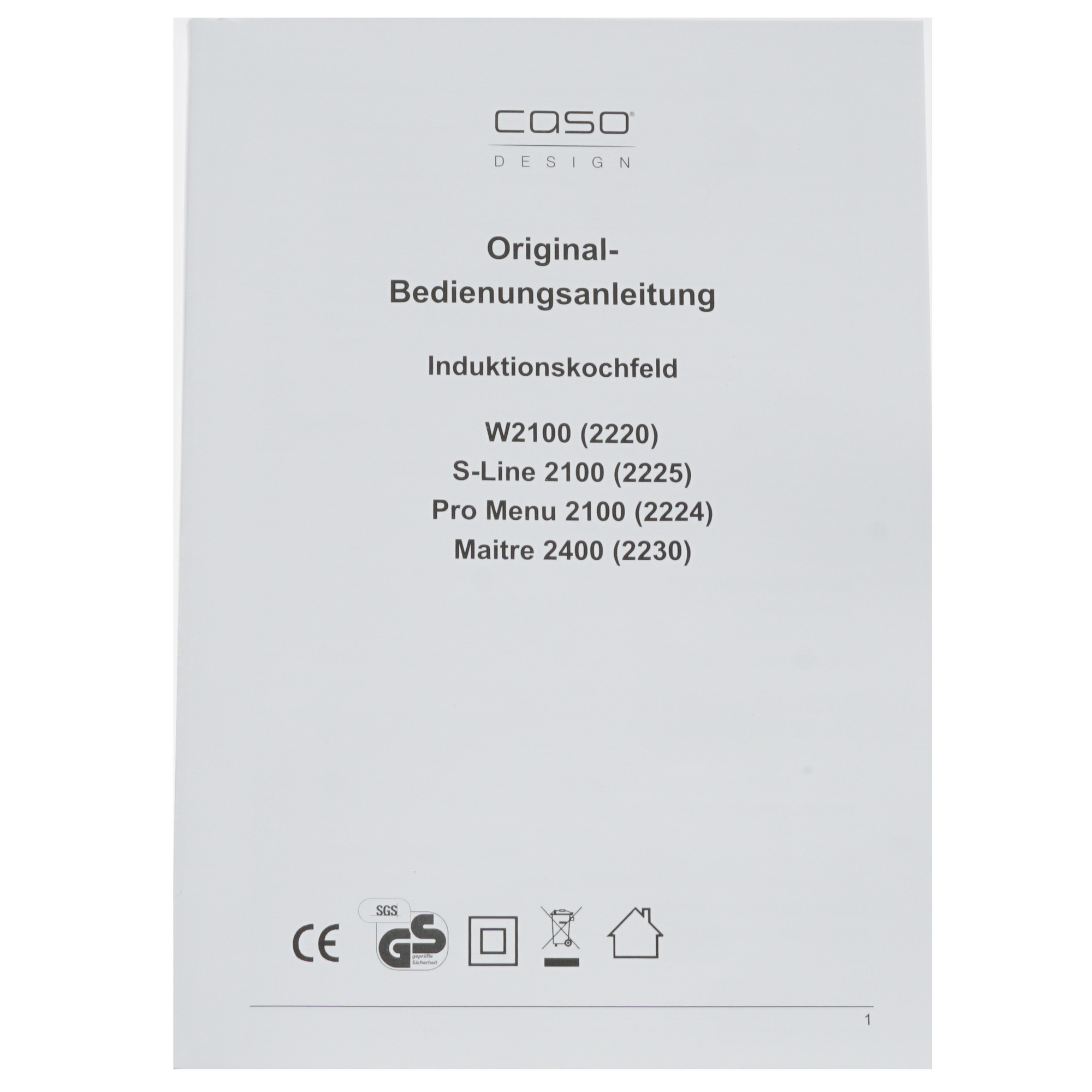 8117092 Плита компактная электрическая CASO Slim Line 2100 черный STDN-0082504 - Вид №4