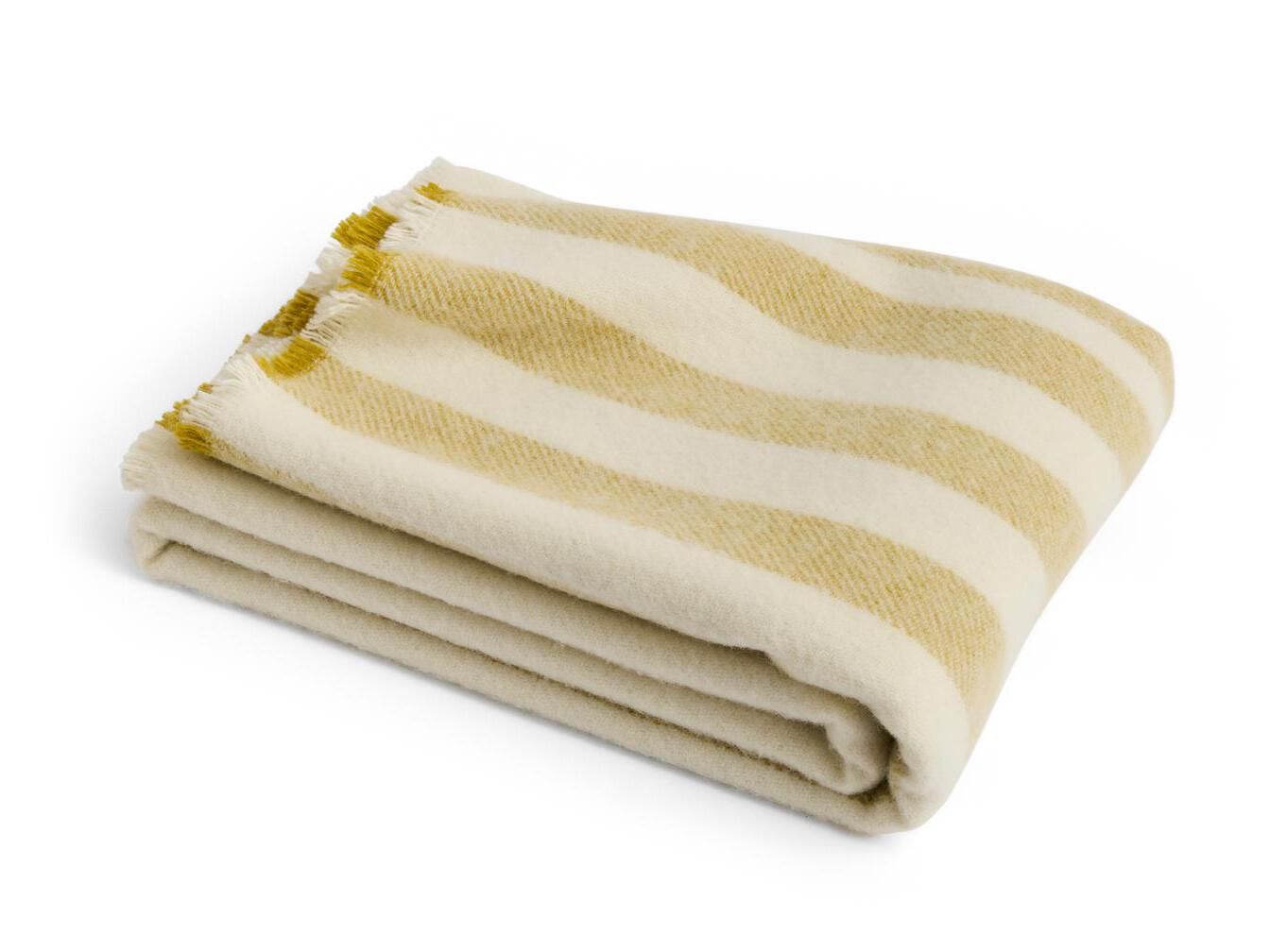 Шерстяное полосатое одеяло Hay DUO THROW ARCH-00143549 - Вид №3