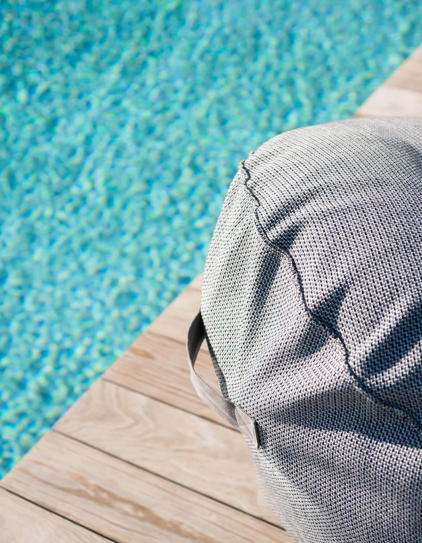 Ткань прямоугольный сад пуфик RODA Onda ARCH-00038365 - Вид №4