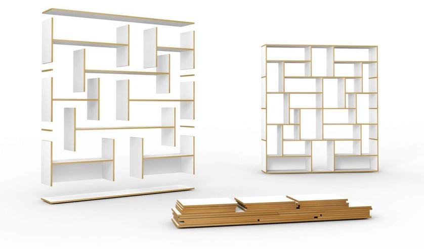 Tojo Möbel Модульный открытый книжный шкаф из МДФ sun-id-1423721 - Вид №7