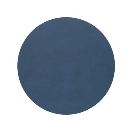 991115 NUPO midnight blue подстановочная салфетка круглая, диаметр 30 см, толщина 1,6 мм;LIND DNA 