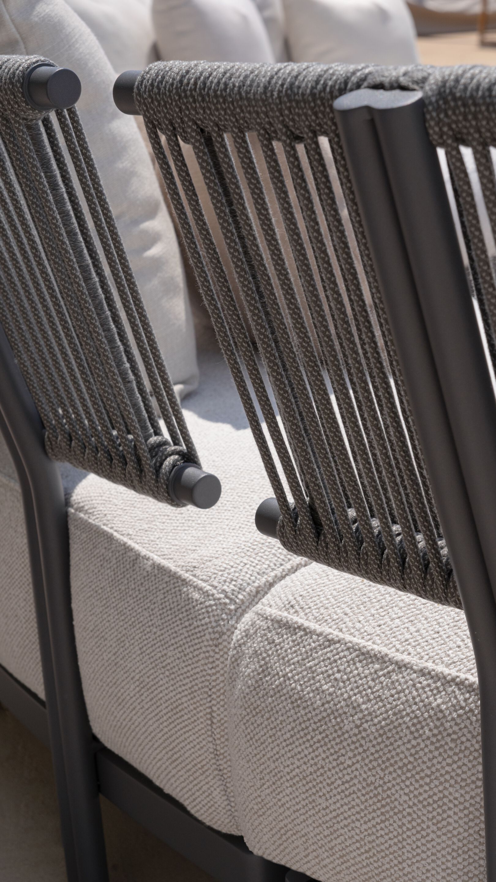 2-местный изогнутый тканевый садовый диван Atmosphera Лотос ARCH-00077238 - Вид №13