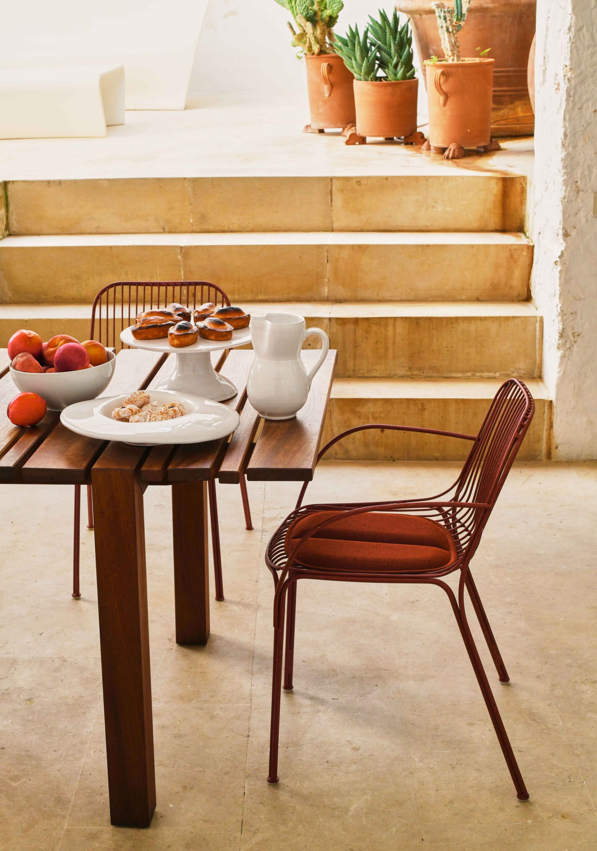 Стул для сада из оцинкованной стали с подлокотниками Kartell Hiray ARCH-00064814 - Вид №10