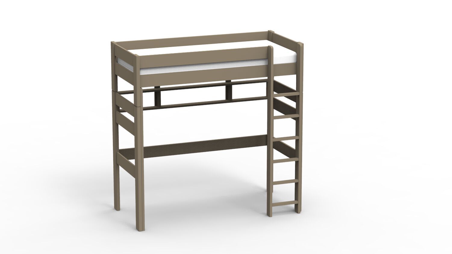 Деревянная кровать-чердак Mathy by Bols DOMINIQUE ARCH-00054895 - Вид №15