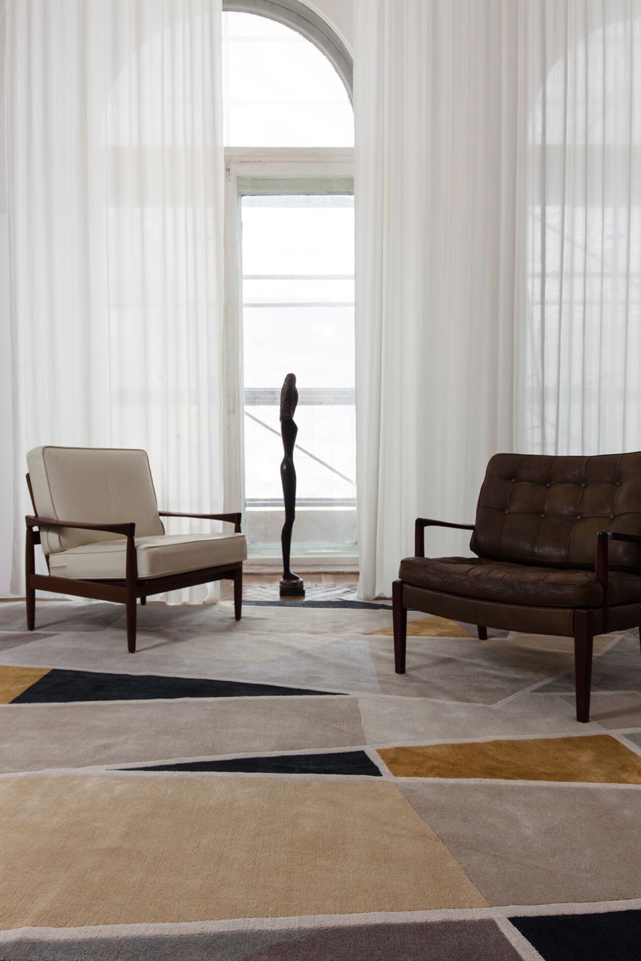 Прямоугольный ковер ручной работы Tapis Rouge Ambiance ARCH-00064088 - Вид №2