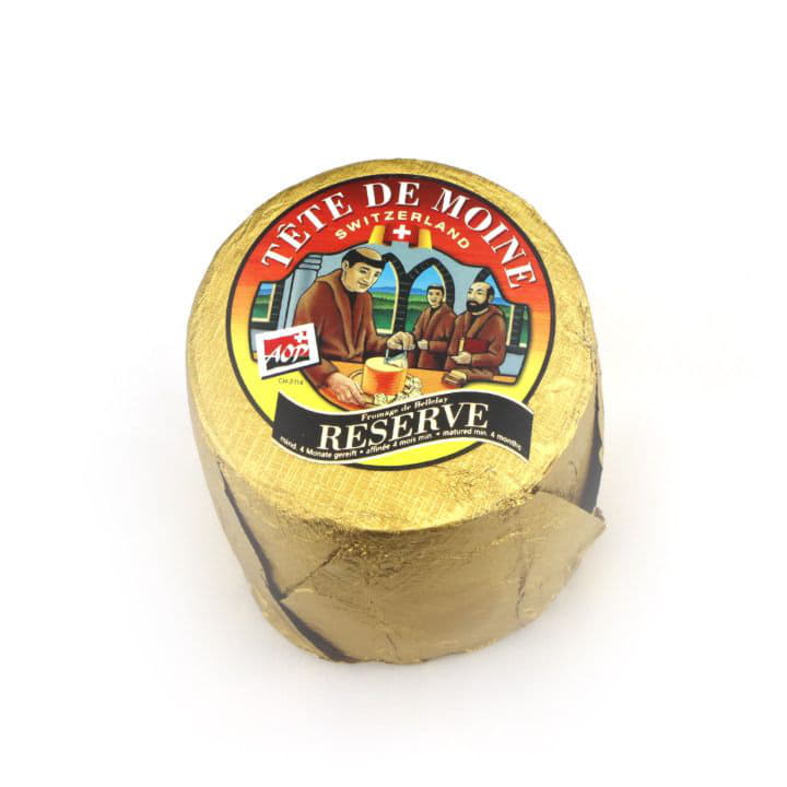 Сыр "Тет де Муан" Margot Fromages выдержанный полутвёрдый коровий БЗМЖ Santreyd 3004