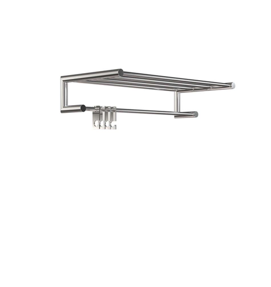 FROST Гардеробная полка 1, 60см » полированная. Нержавеющая сталь Полированный O1936  - Вид №2