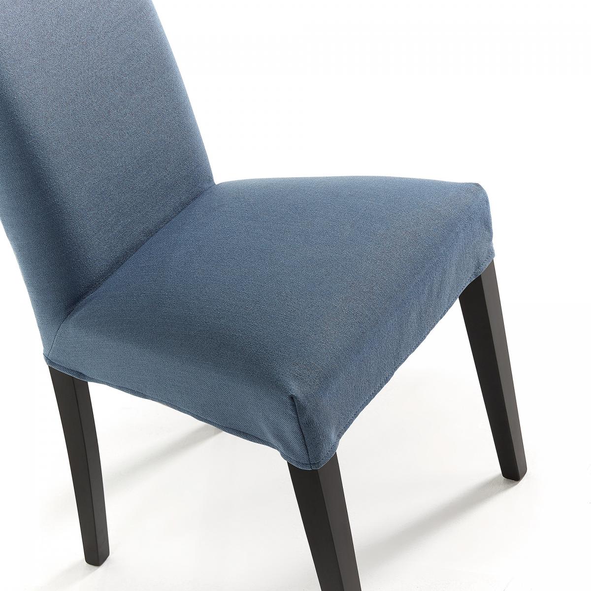 053453 Стул синий ножки черные La Forma Freia  - Вид №3