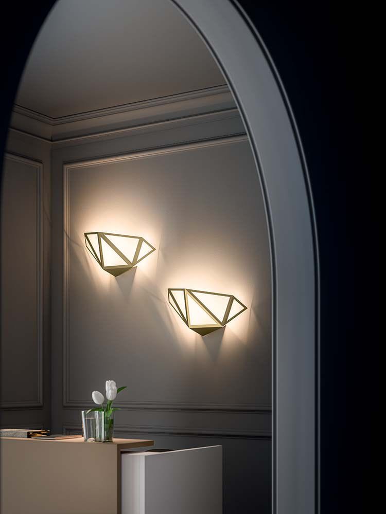 Алюминиевый светодиодный настенный светильник Quadrifoglio Group Design Lighting ARCH-00071205 - Вид №5