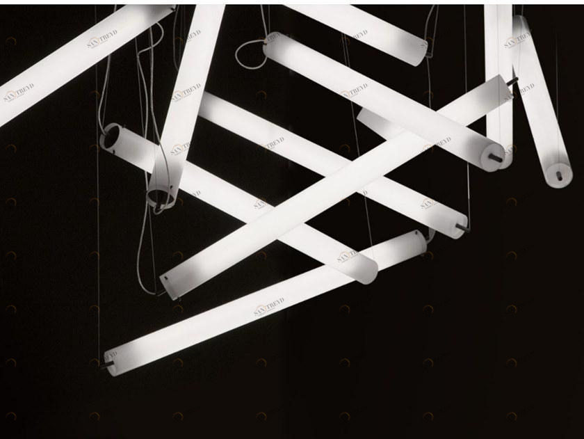 Martinelli Luce Подвесной светильник из метакрилата с диммером Pistillo 2063