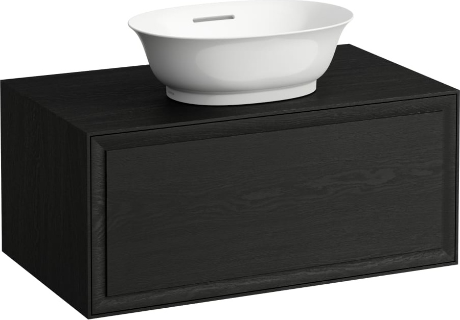 H4060110856281 Шкафчик 800, 1 ящик, с отверстием в центре, совместим с раковиной-чашей 812850, 812851, 812852, 812853 LAUFEN PRO - Вид №2